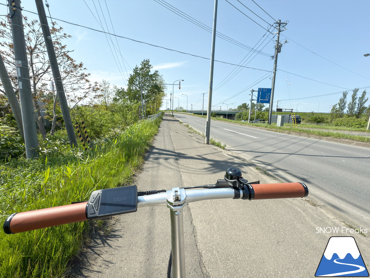 電動アシスト自転車『ADO Air Carbon』に乗って、札幌近郊をのんびりサイクリング♪